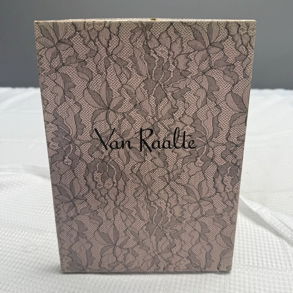 2-Vtg 50s VAN RAALTE Nines 9 Mediums Nylon Hose Stockings Seam New Box
